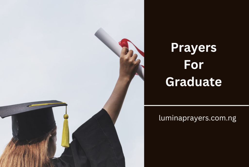 Prayers For Graduate