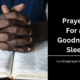 Prayers For a Goodnight Sleep