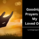 Goodnight Prayers For My Loved Ones (