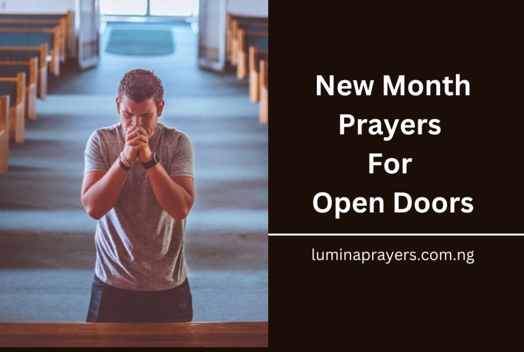 New Month Prayers For Open Doors