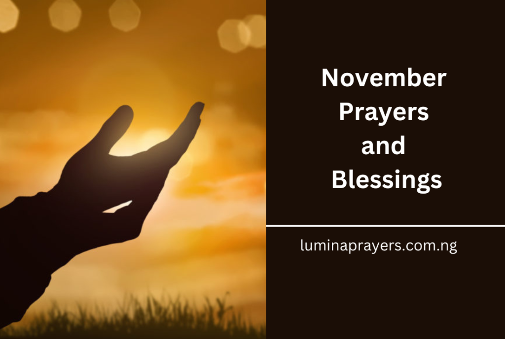November Prayers and Blessings