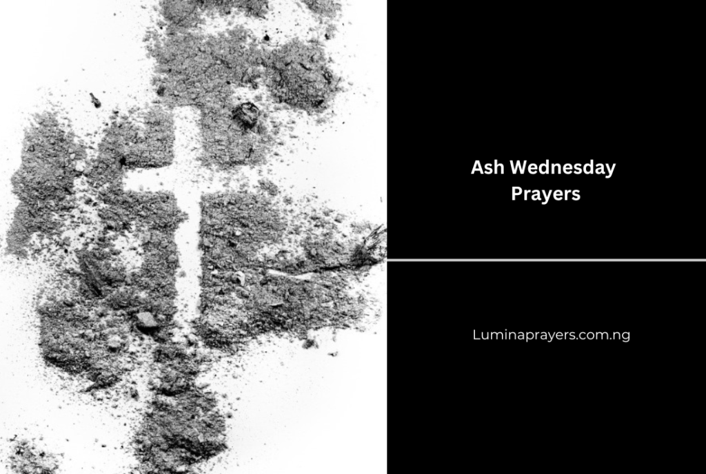 Ash Wednesday Prayers
