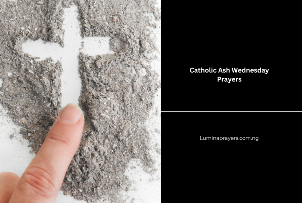 Catholic Ash Wednesday Prayers