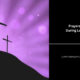 Prayers During Lent