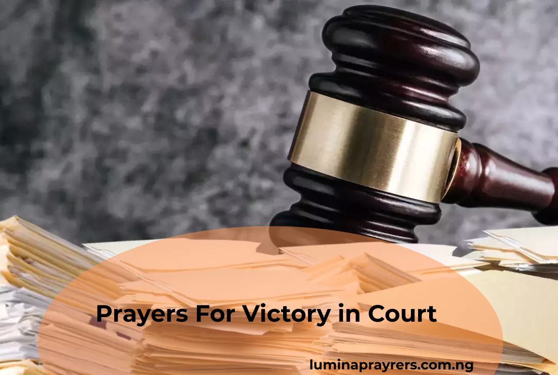 Prayers For Victory in Court