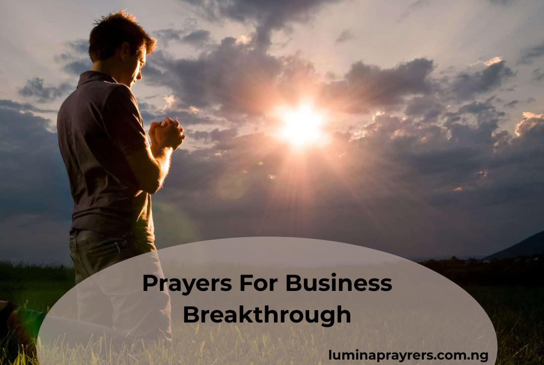 Prayers For Business Breakthrough