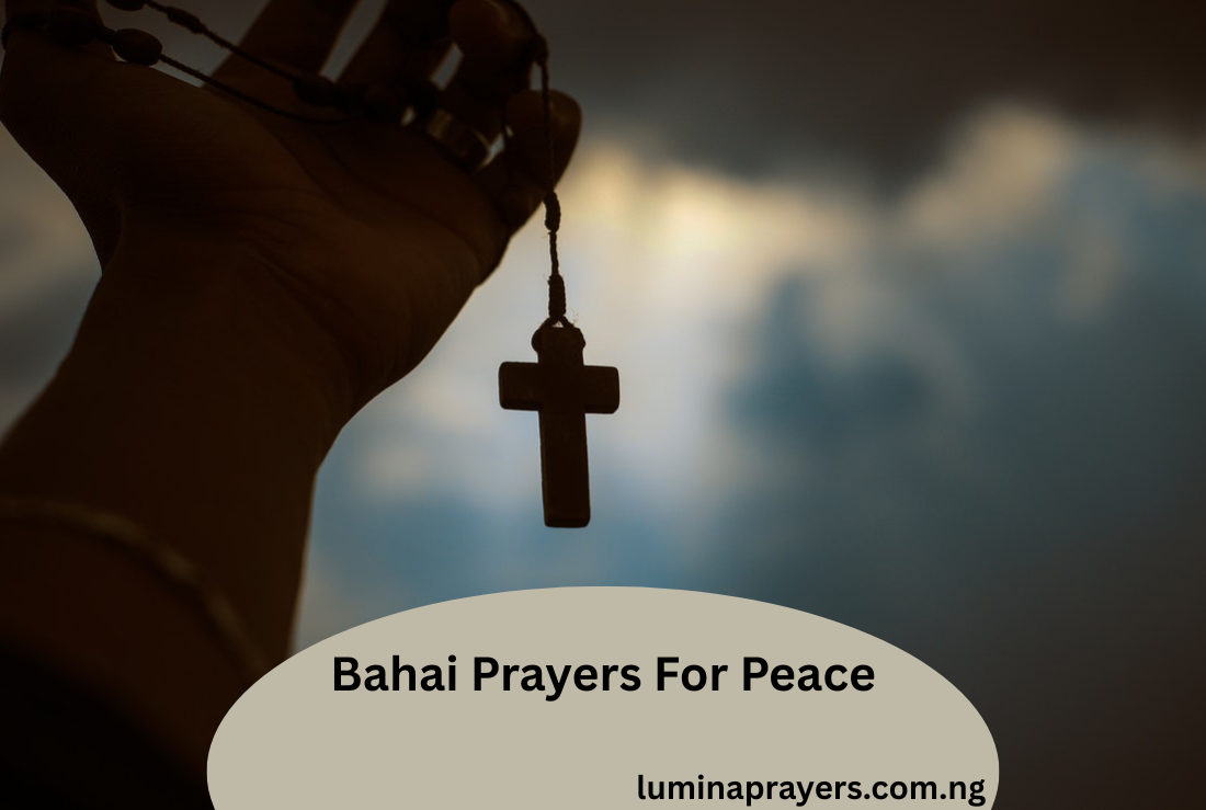 Bahai Prayers For Peace